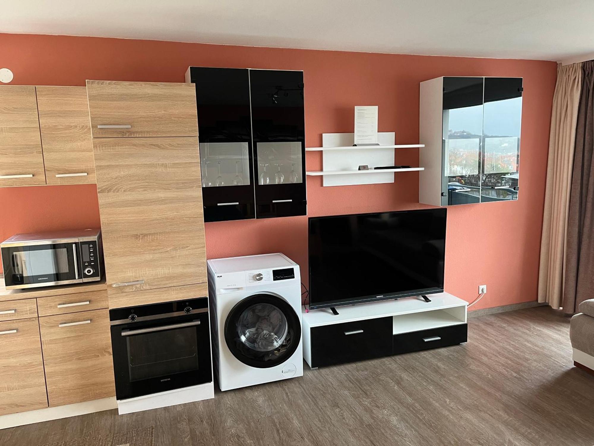 Schoenes Apartment Mit Festungsblick - Free Parking - Вюрцбург Екстериор снимка
